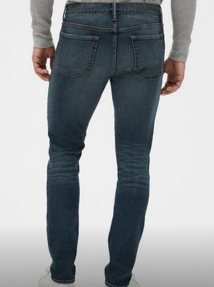 Distressed Skinny Fit Jean's with GapFlex 34x34 - Picture 3 of 3